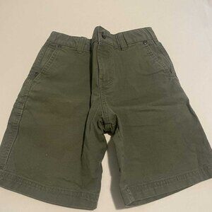 Boys Shorts Size 8 Columbia Olive Green